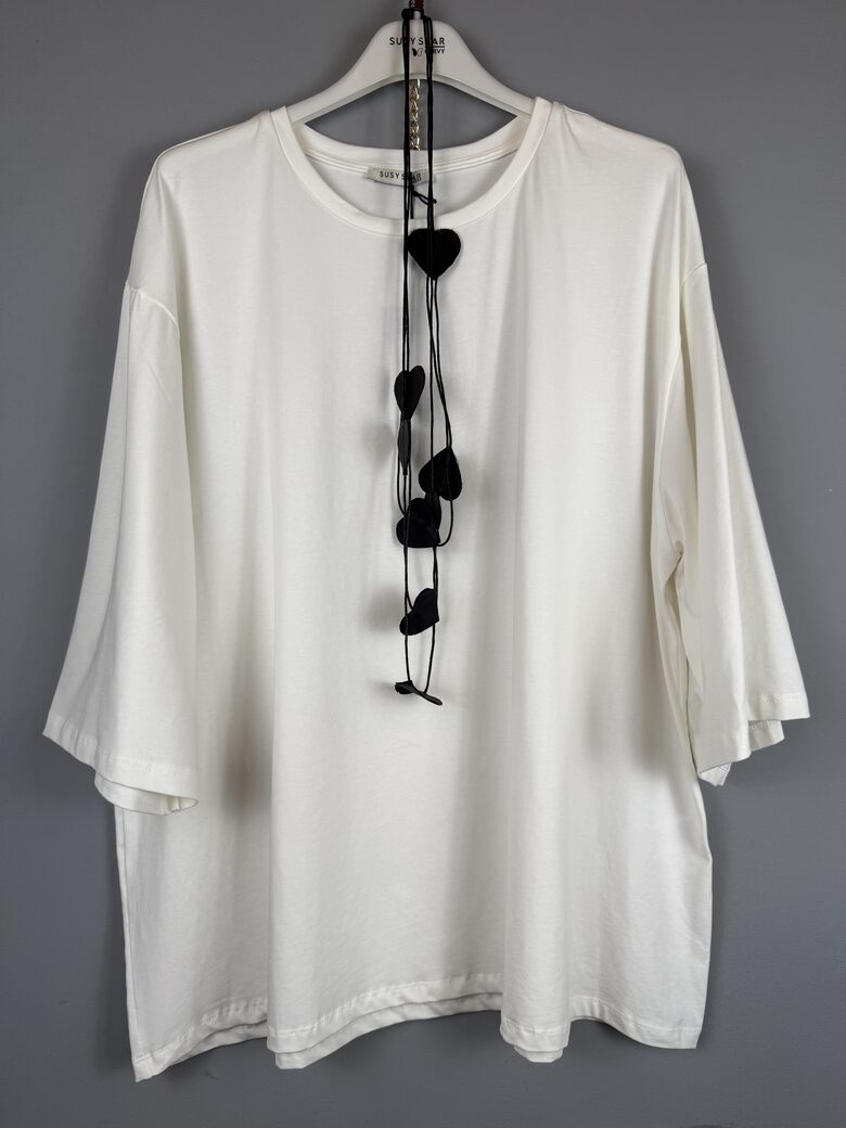 Tops ar 3/4 piedurknēm PLUS size