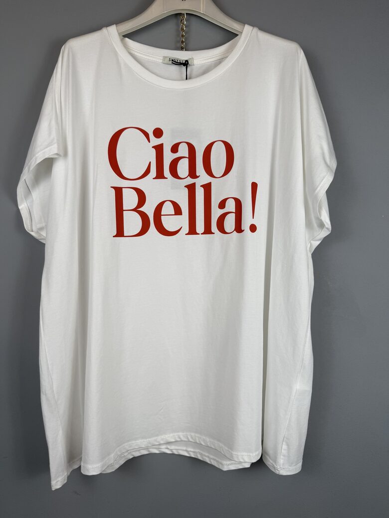 T-krekls CIAO BELLA PLUS size