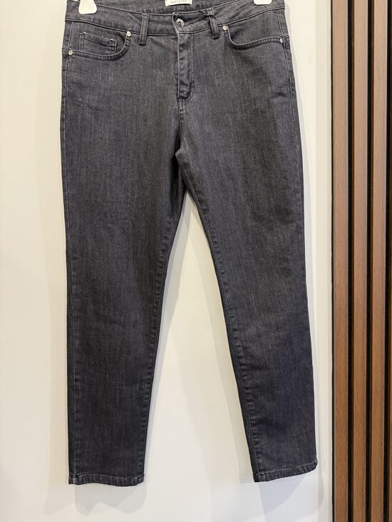 Plus size Momfit džinsi antracīts XL