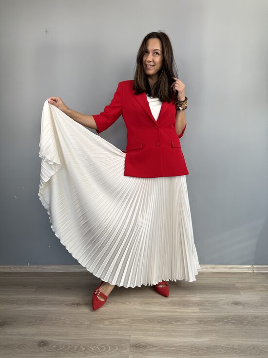 Maksi garuma kupli plisēti svārki (IMPERIAL)